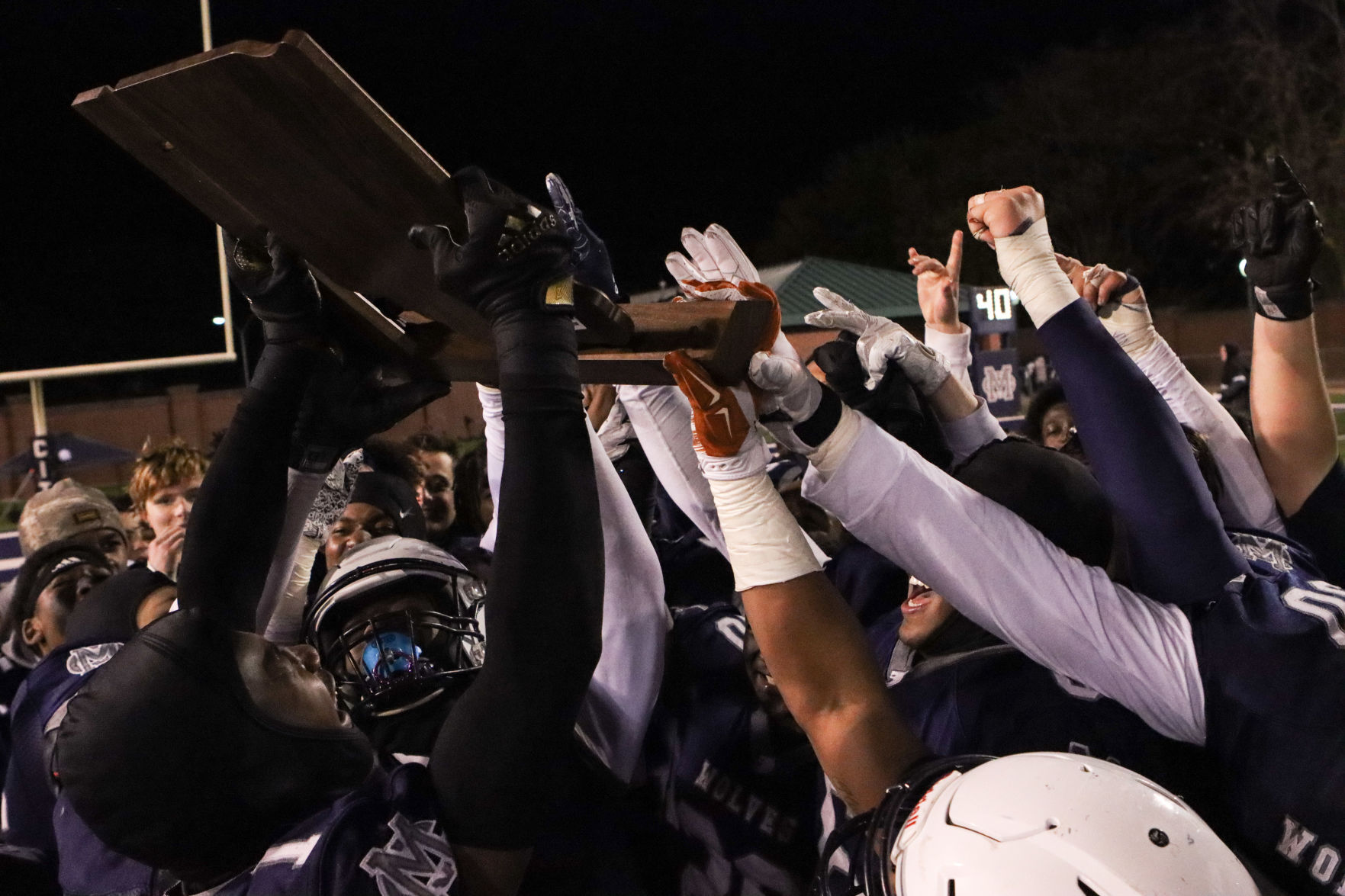 5A football regional final - Michigan City vs. Valparaiso